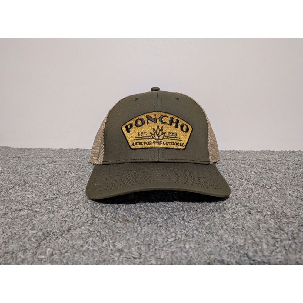 Poncho Outdoors Agave Trucker Hat Moss